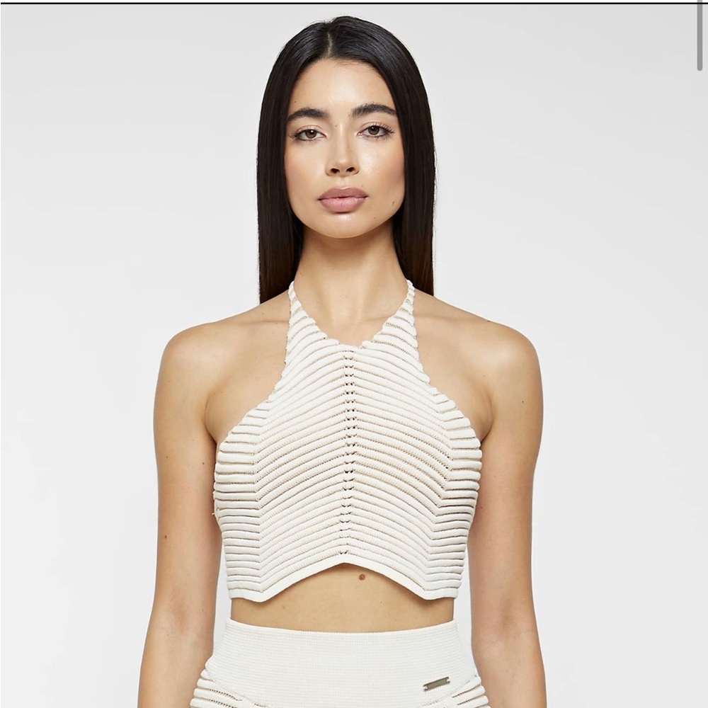 NWT Maniere De Voir Knitted Top